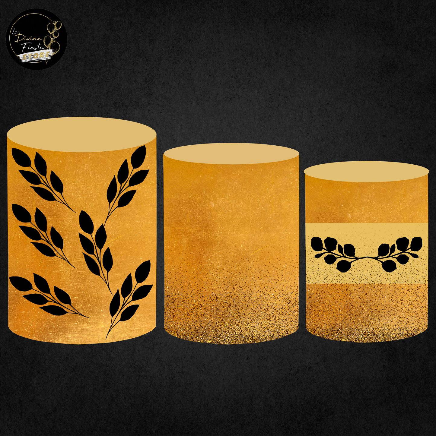 Set Dorado Hojas