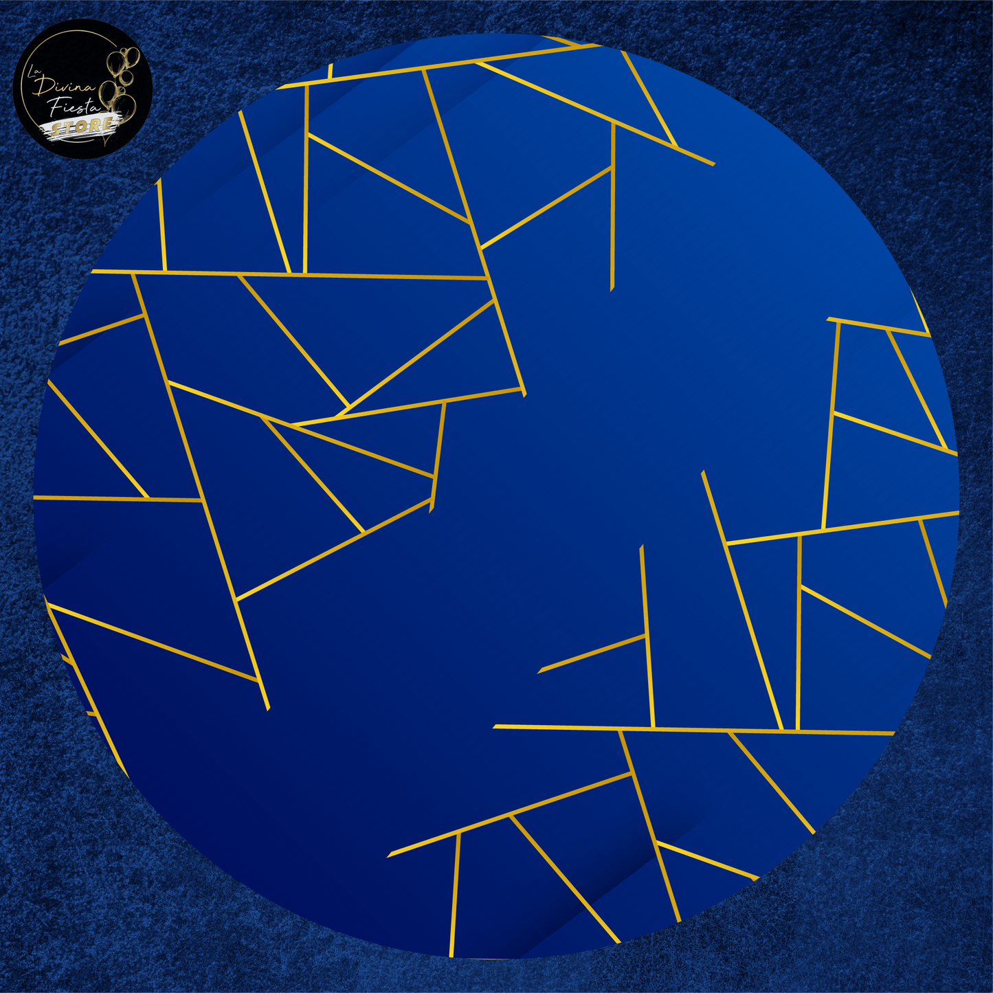 Set Azul Dorado