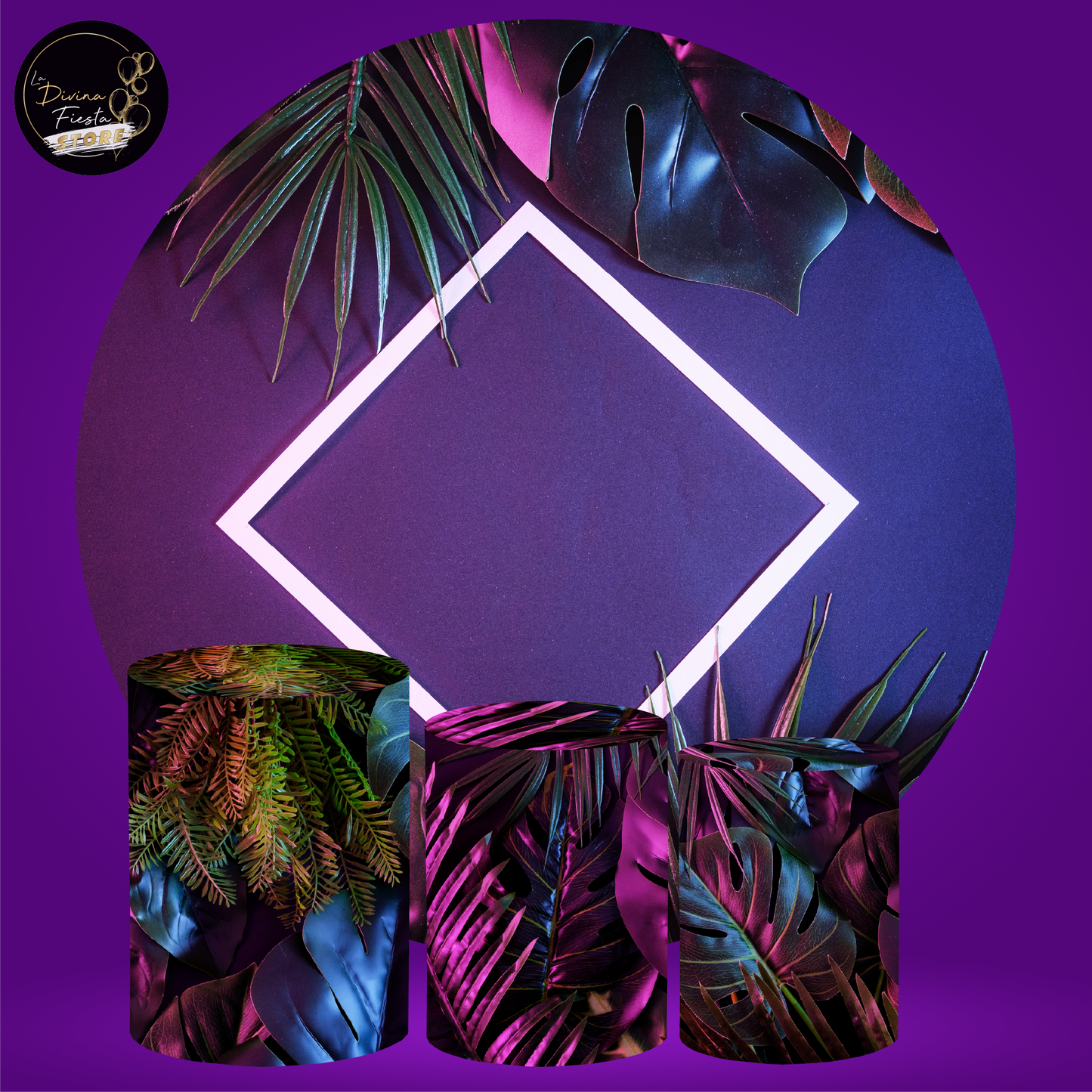 Set Neon Tropical