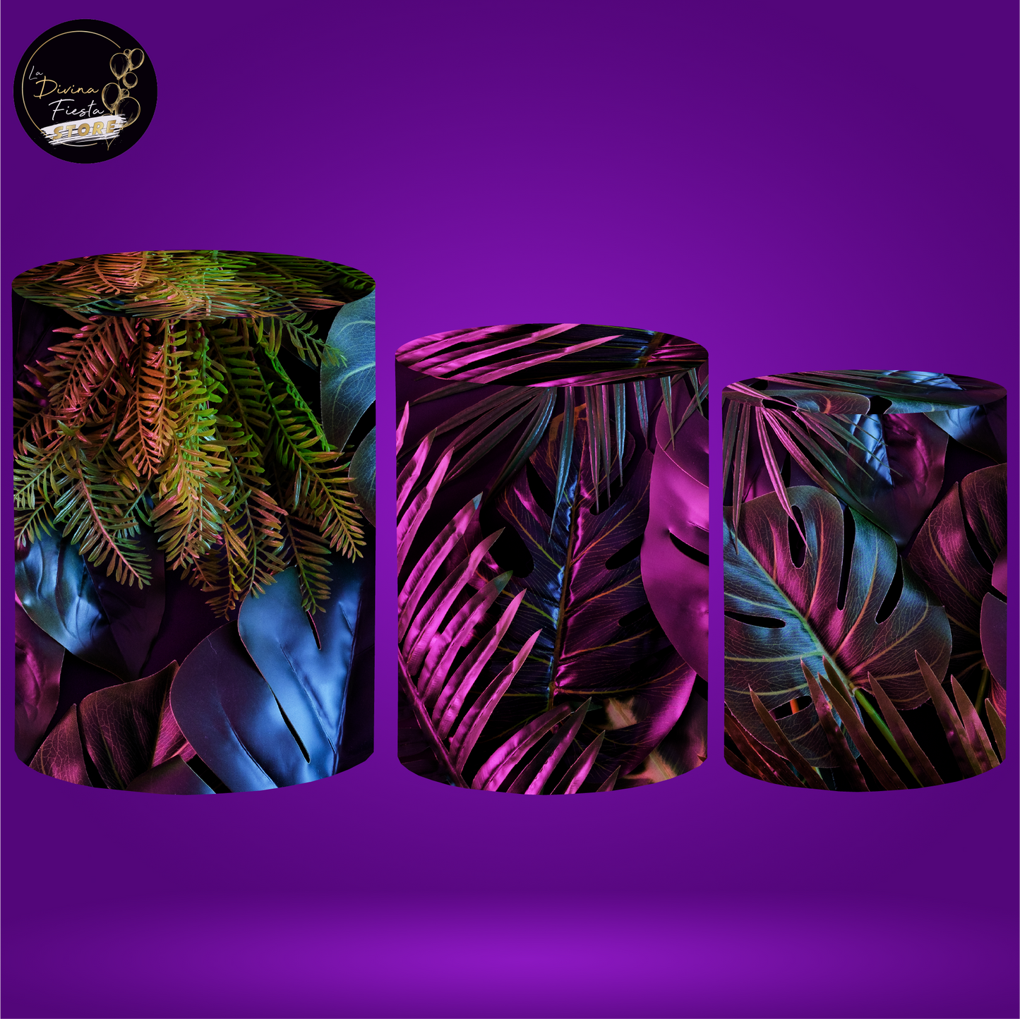 Set Neon Tropical