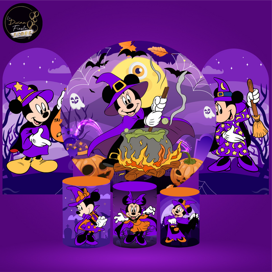 Set Minnie & Mickey Halloween V2