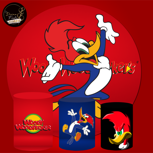 Set Woody Woodpecker