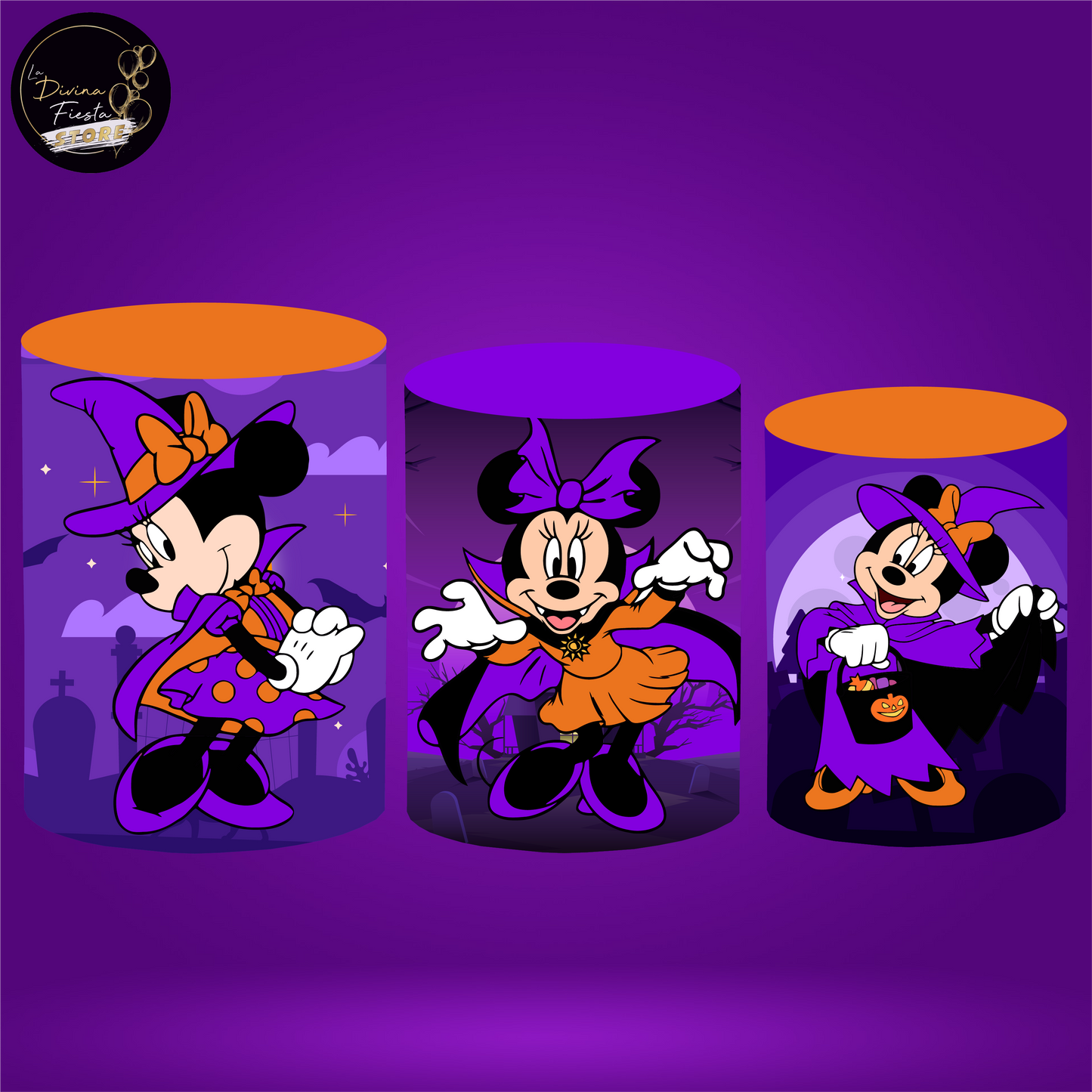 Set Minnie & Mickey Halloween V2