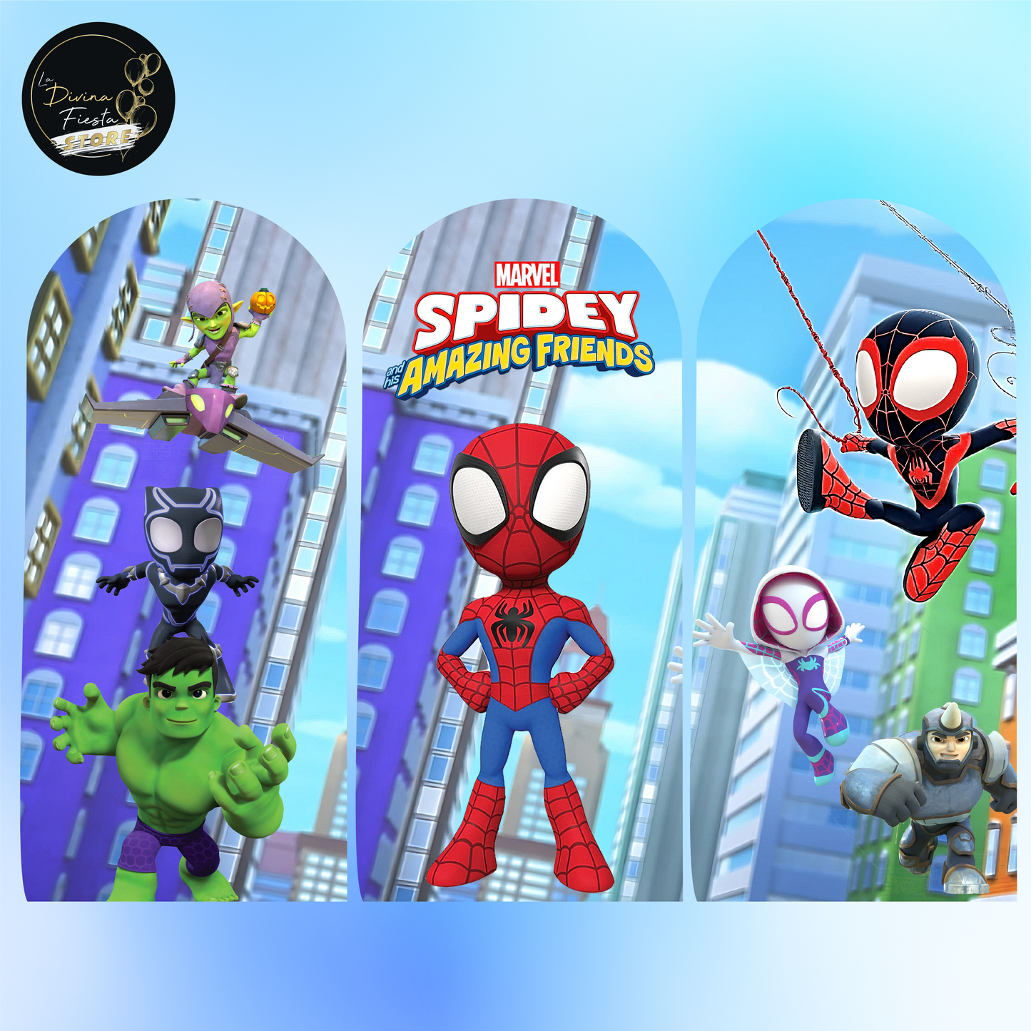 Set Spidey and his Amazing Friends