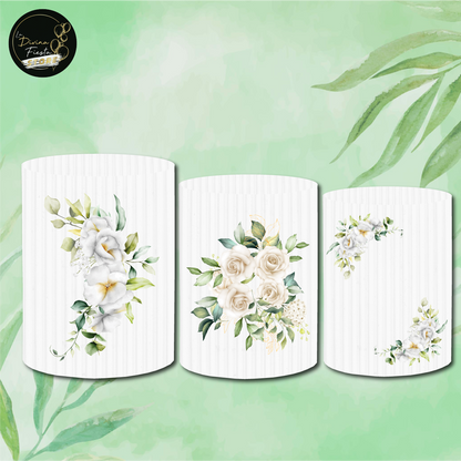 Set Flores Blancas
