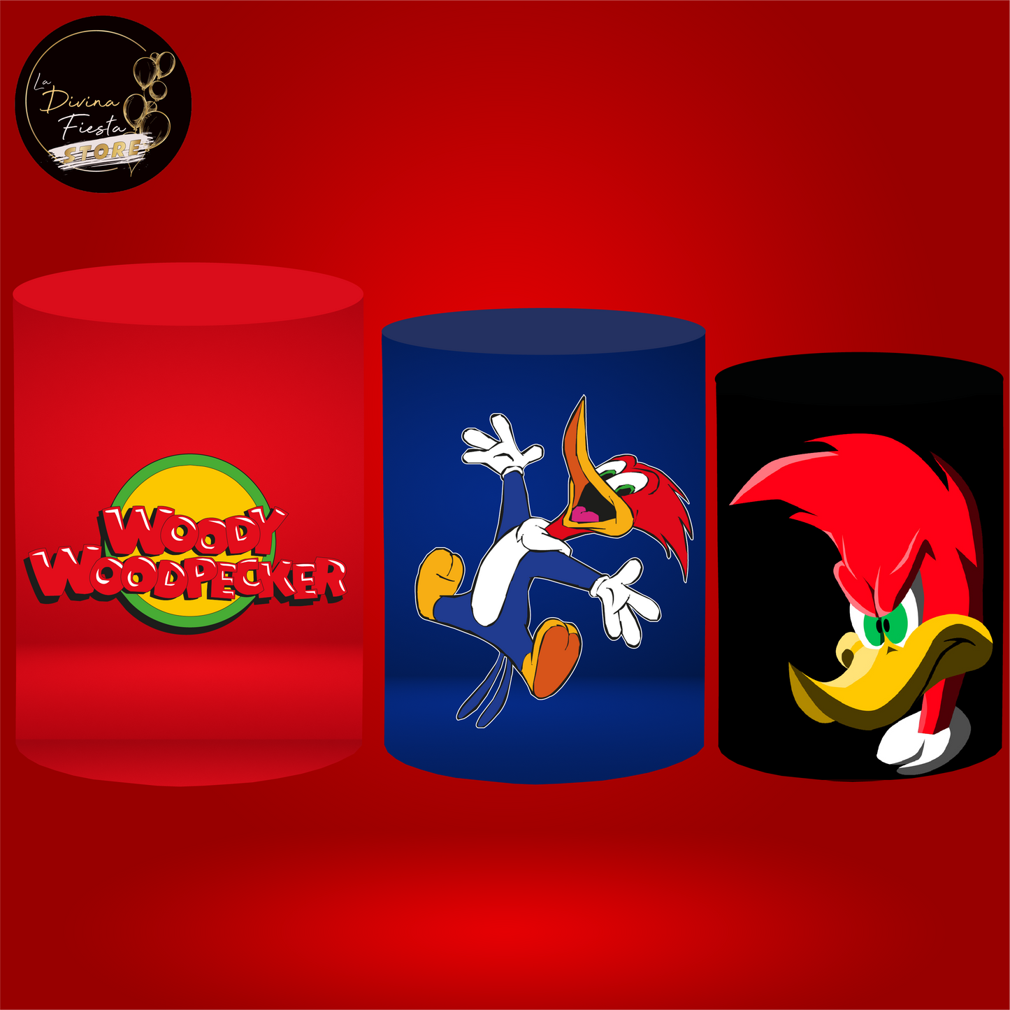 Set Woody Woodpecker
