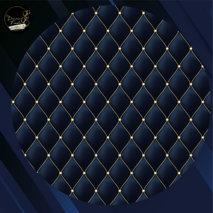 Set Terciopelo V3 - Azul & Dorado
