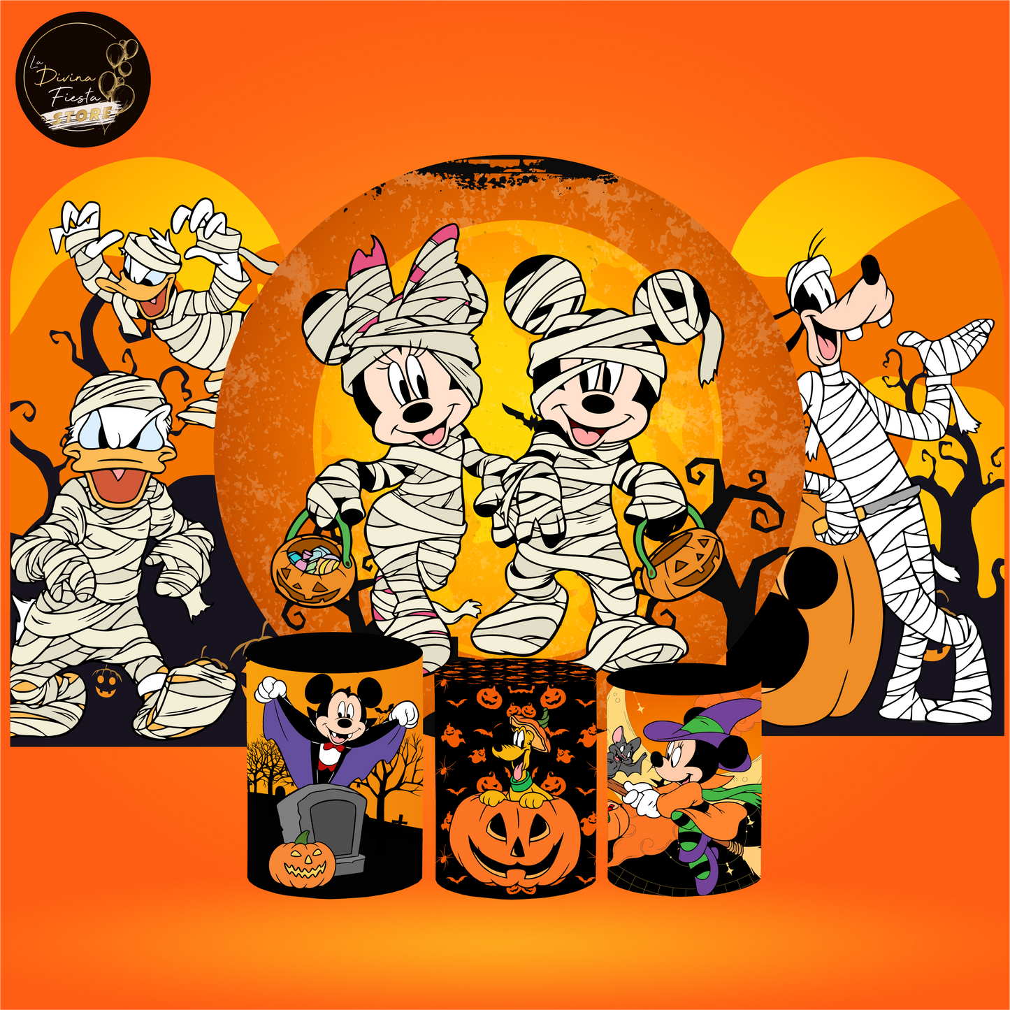 Set Minnie & Mickey Halloween