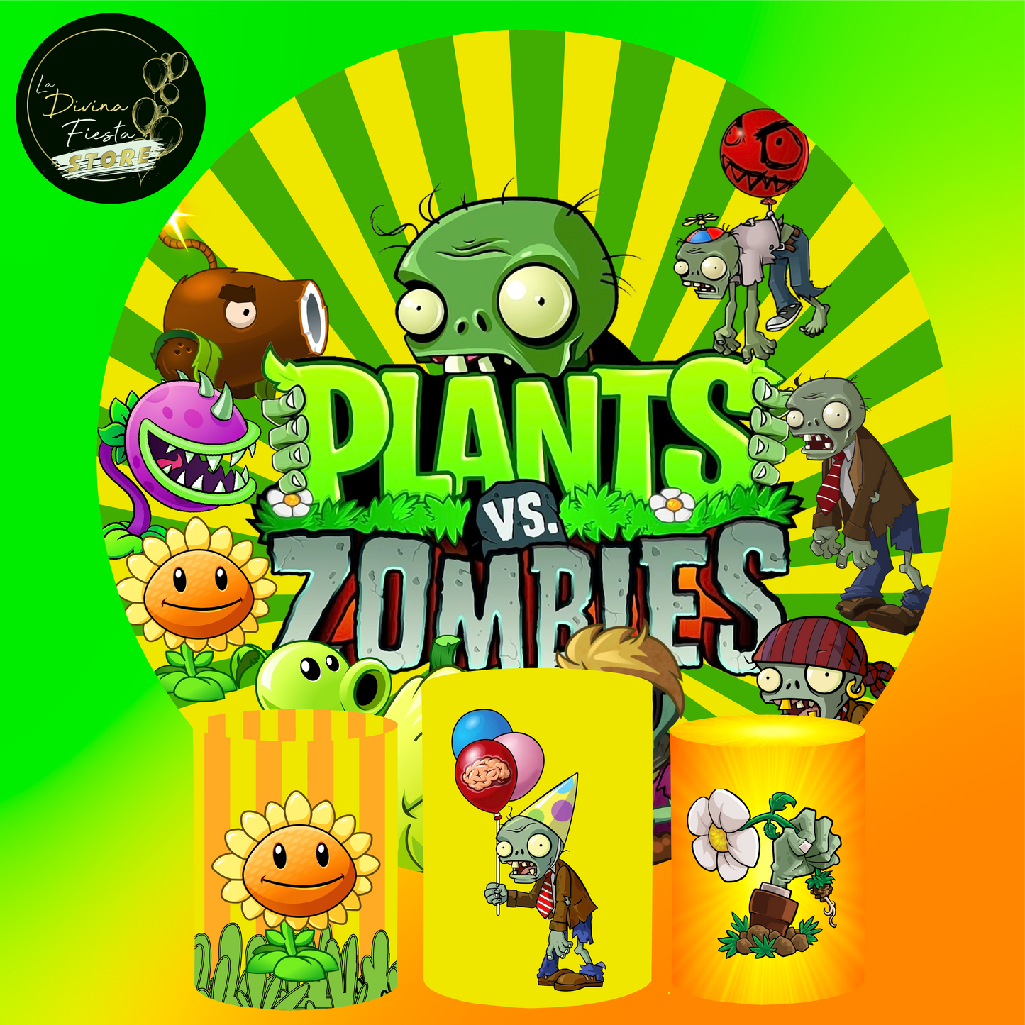 Set Plants Vs Zombies V1