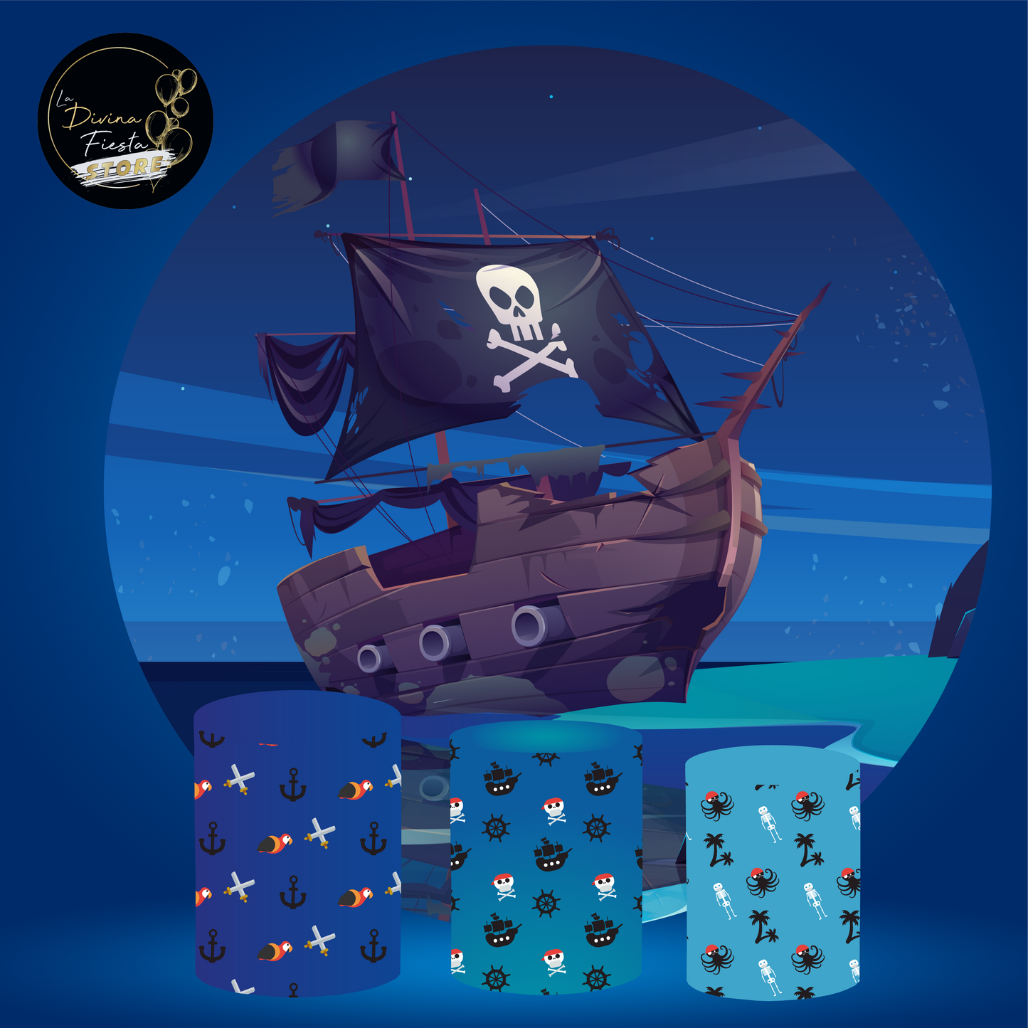 Set Barco Pirata