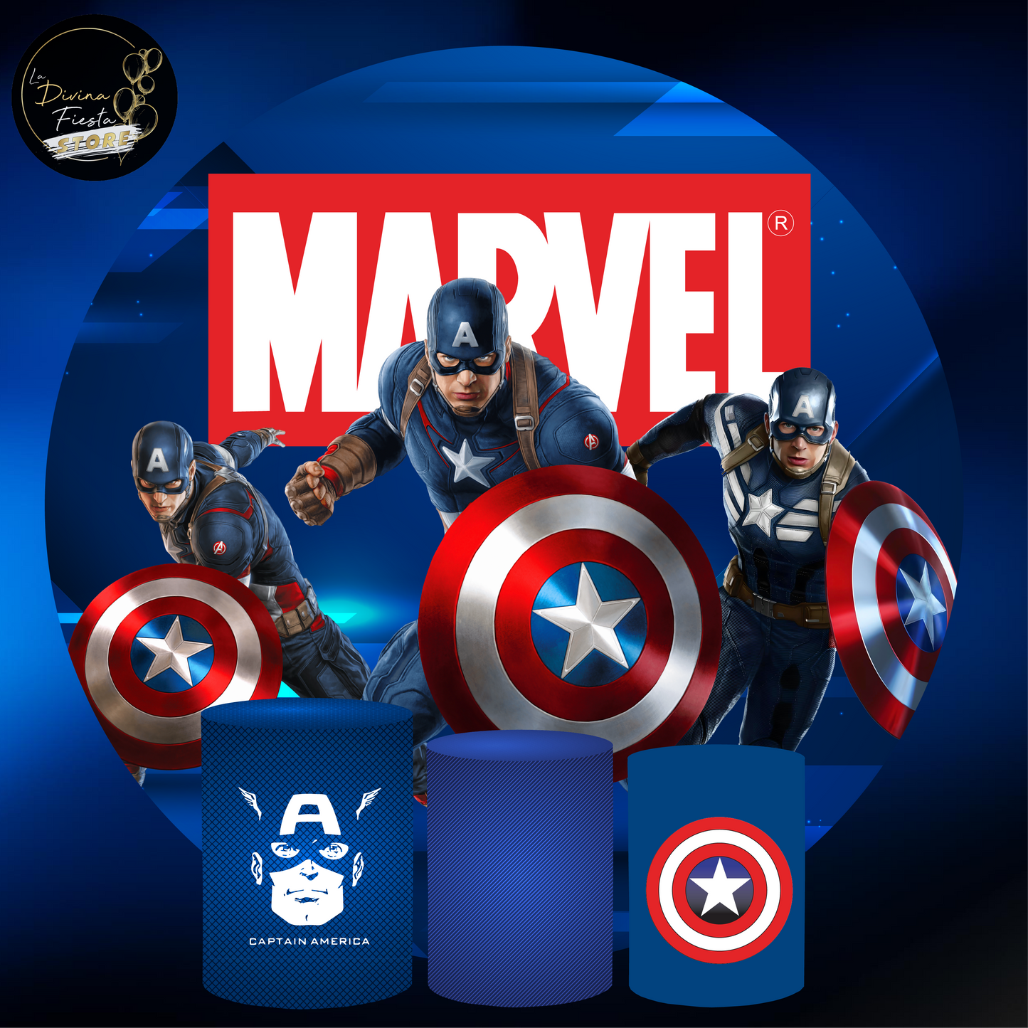 Set Capitan America V2