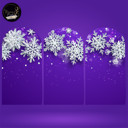 Set Navidad Morado