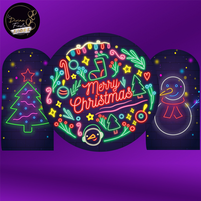 Set Navidad Neon