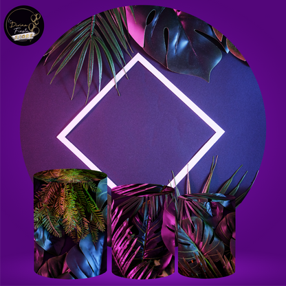 Set Neon Tropical