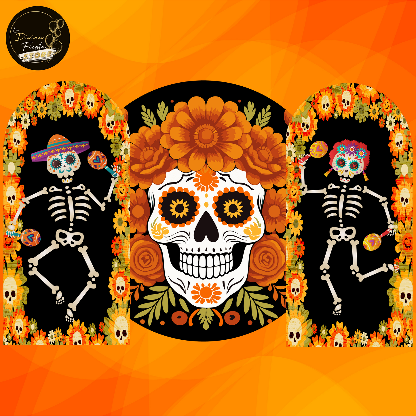 Set Dia De Muertos V3