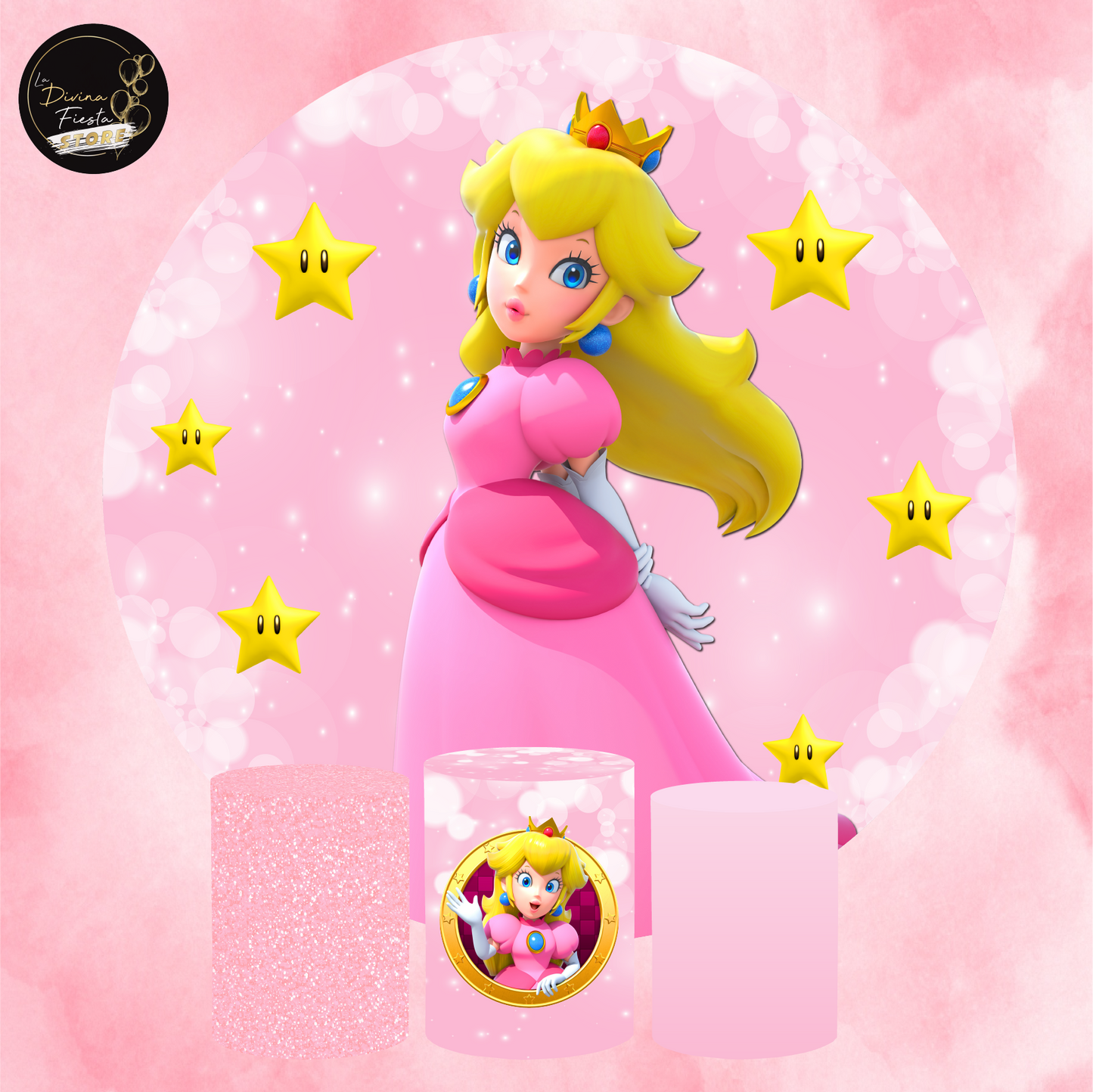 Set Princess Peach V2 - Super Mario Bros