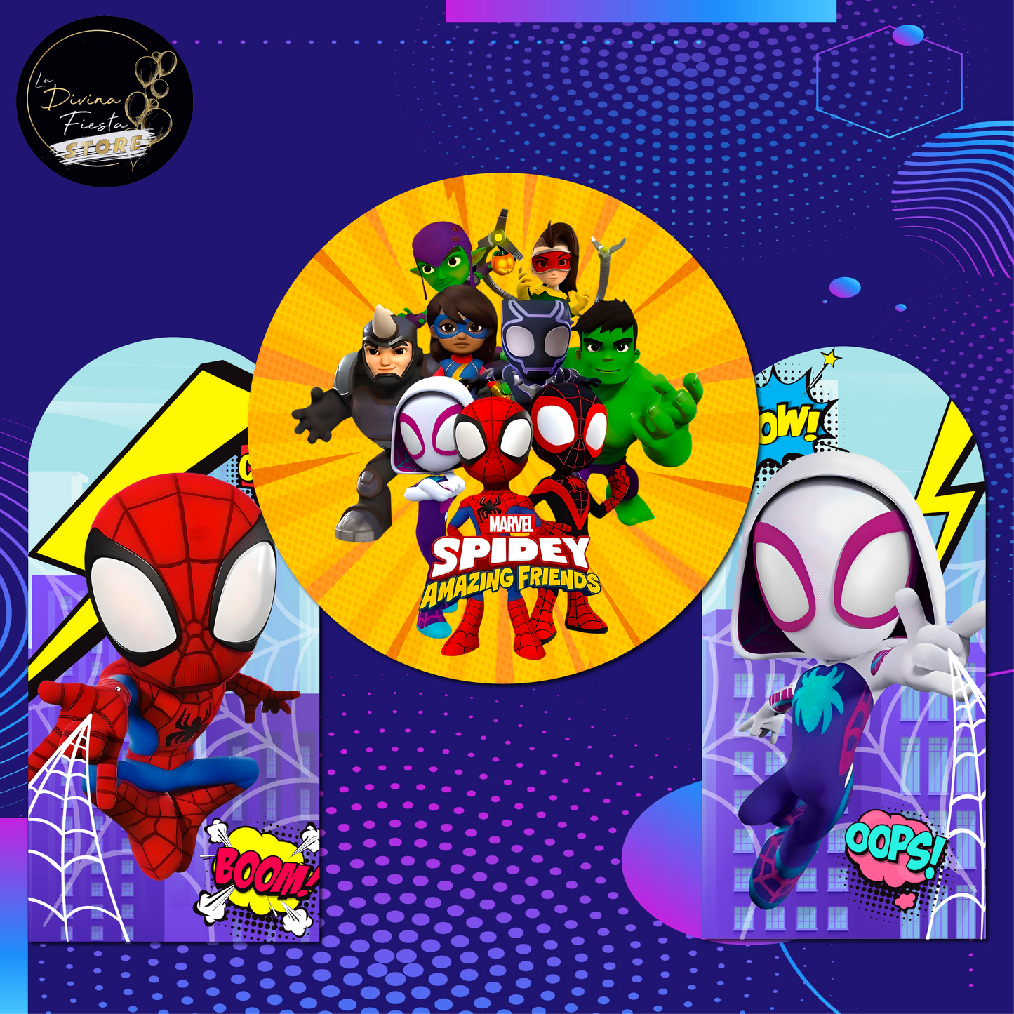 Set Spidey And His Amazing Friends V3